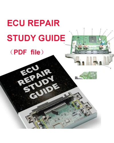 Guía de estudio de reparación de ECU, herramienta de aprendizaje de diagnóstico de coche, simulador Central Digital SMD, prueba 