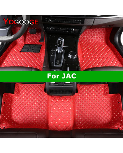 YOGOOGE alfombrillas de Coche personalizadas para JAC S5 S2 S3 S4 S7 T