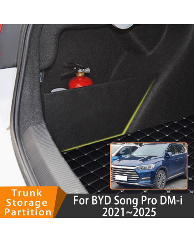 Accesorios de automóvil para BYD Song Pro DM-i 2021 ~ 2025 2023 2024, 