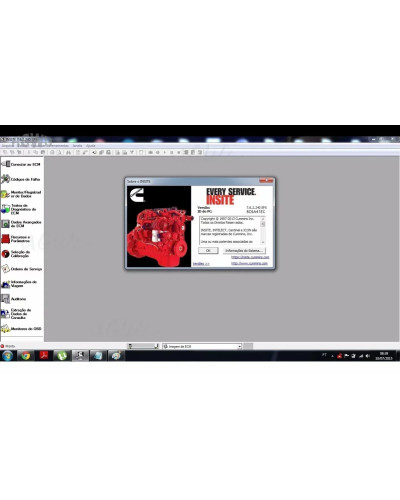 Truck Engine Diagnostic Software Insite 8.7 with 41GB INCAL File + Cal