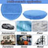 Car Wax Applicator with Finger Pocket, Buffing & Detail Polishing Foam Pads for Car Cleaning and Fine Polishing 5 inch,5 Pack