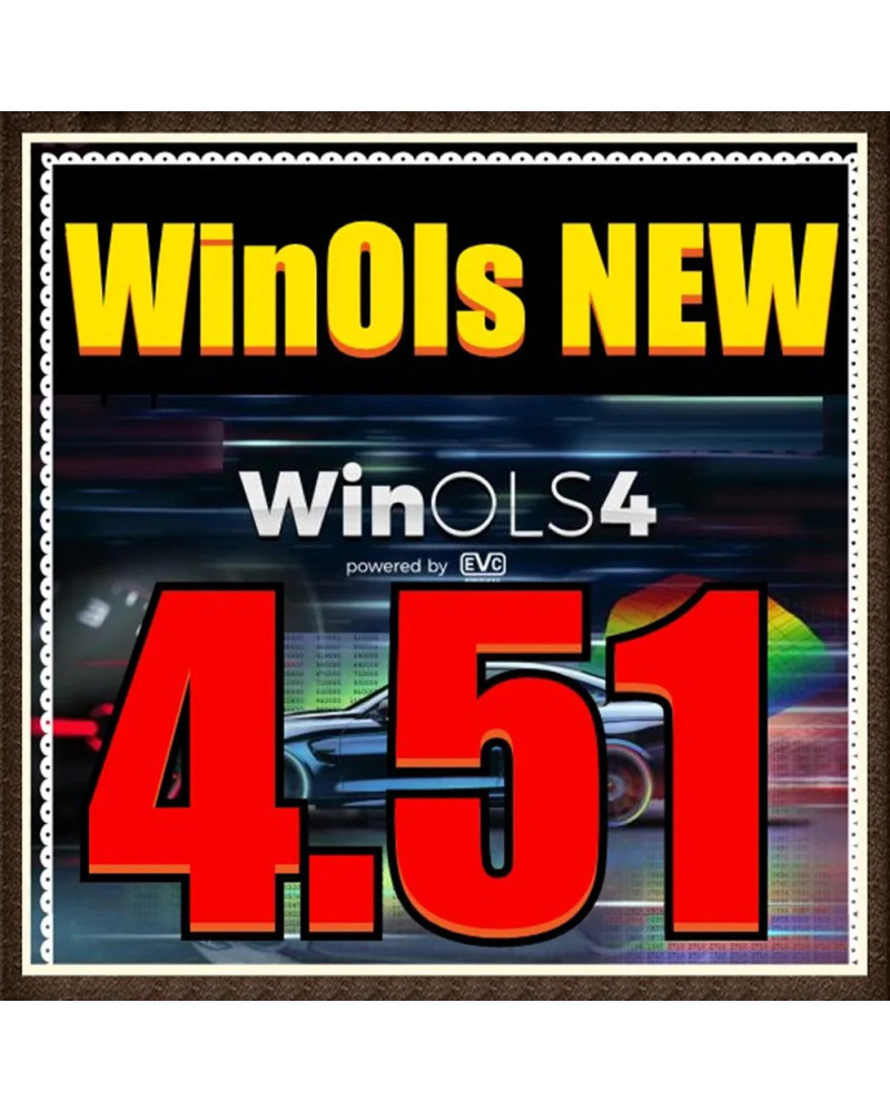 WinOLS 4.51 Full Version With 93GB WINOLS DAMOS +ECM TITANIUM 1.61 +Im