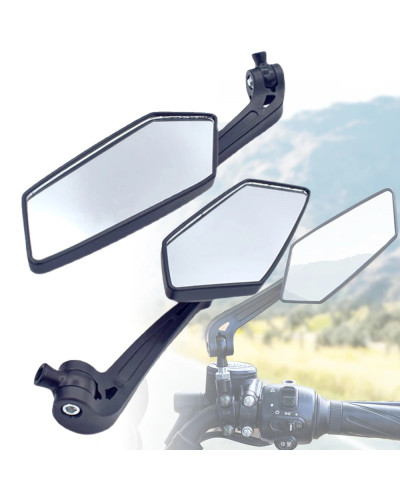 Espejo retrovisor Universal para motocicleta, accesorio para manillar,