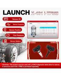 Launch-herramienta de servicio de mano i-tpms, funciona con la aplicación i-tpms Launch X431 V + Pro3 PRO3S +, actualización de 