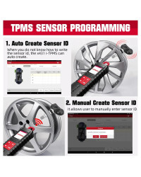 Launch-herramienta de servicio de mano i-tpms, funciona con la aplicación i-tpms Launch X431 V + Pro3 PRO3S +, actualización de 