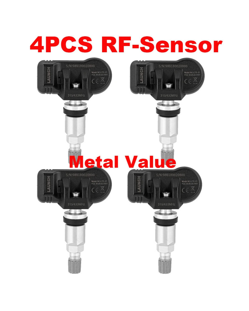 Launch X431 TSGUN TPMS 315/433 MHZ, herramienta de diagnóstico de inspección de presión de neumáticos de coche, 2 en 1, Sensor R