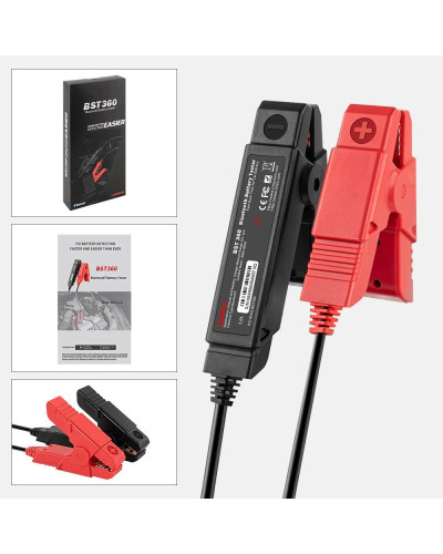 LAUNCH-probador de batería de coche BST360, análisis de 6V, 12V, 2000CCA, conexión Bluetooth de voltaje, probador de batería bst