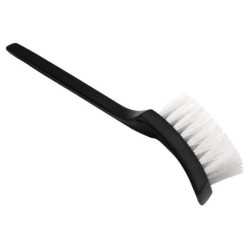 Brosse de jante de voiture en noir et blanc, brosses de moyeu de roue, accessoires de livres de détail, outil de lavage, 1 pièce