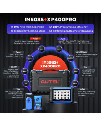 Code: AEES100 Autel-herramienta de diagnóstico de programación MaxiIM IM508 XP400 PRO, escáner automotriz OBD2, programador de 