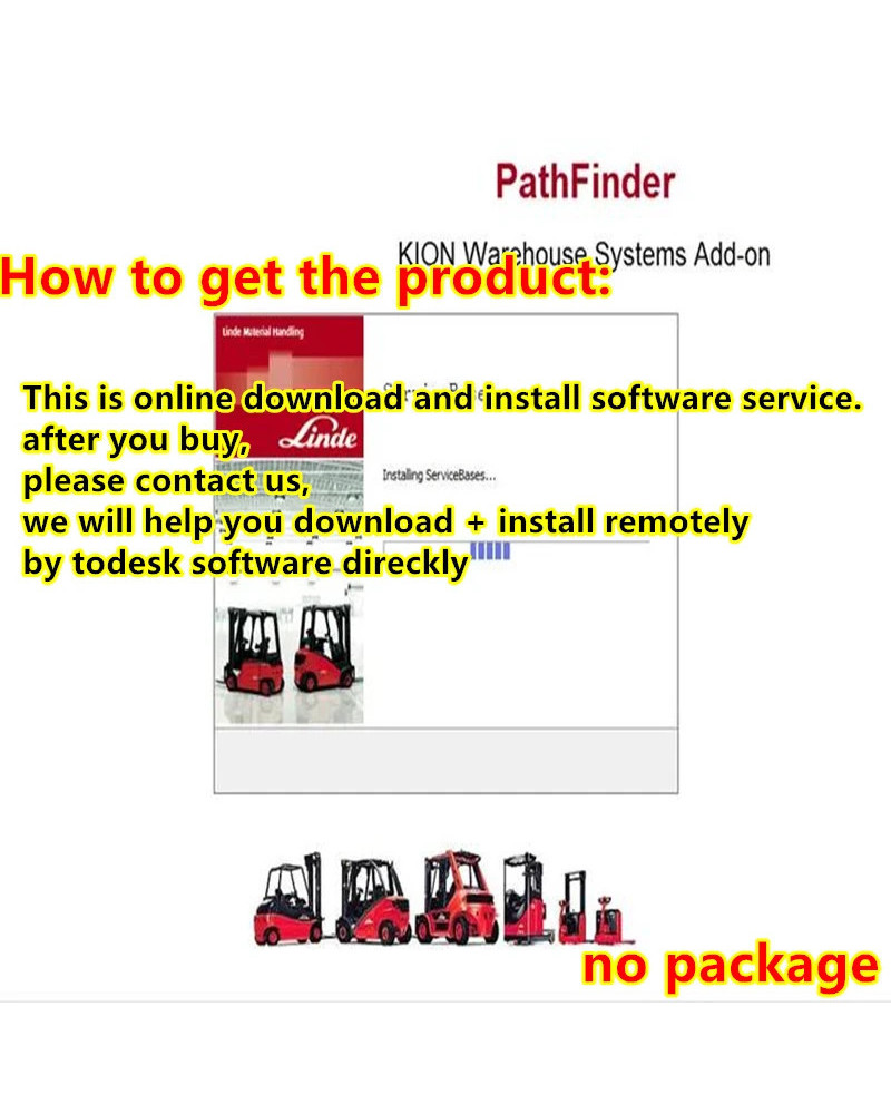 Newest For Linde PathFinder v3.6.2.11 forklift truck Diagnostic softwa