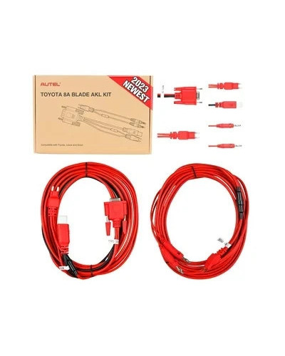 Autel-Cable AKL para Toyota 8A, llave no inteligente, adaptador para todas las llaves perdidas, funciona con APB112 y G-Box2, Ca