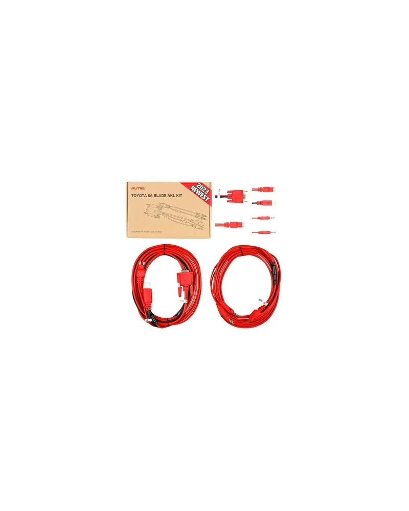 Autel-Cable AKL para Toyota 8A, llave no inteligente, adaptador para todas las llaves perdidas, funciona con APB112 y G-Box2, Ca