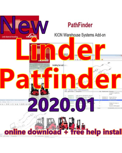 Newest For Linde PathFinder v3.6.2.11 forklift truck Diagnostic softwa