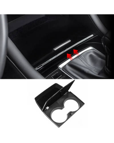 Accesorios para Mazda 3 Bp 2022-2019, consola central, Panel de taza d