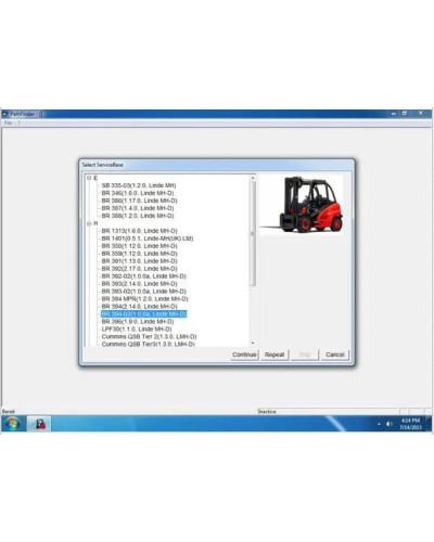 Newest For Linde PathFinder v3.6.2.11 forklift truck Diagnostic softwa