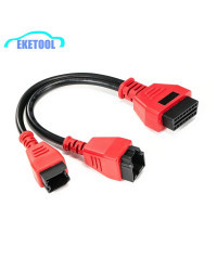 Cable de programación para Chrysler, conector 12 + 8 para Autel DS808 Maxisys 906 908 PRO ELITE Autel Chrysler 12 + 8, adaptador