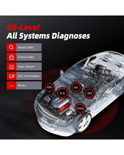 Autel MK808S-herramientas de diagnóstico de coche, escáner automotriz de Control bidireccional, codificación de llave IMMO, PK M