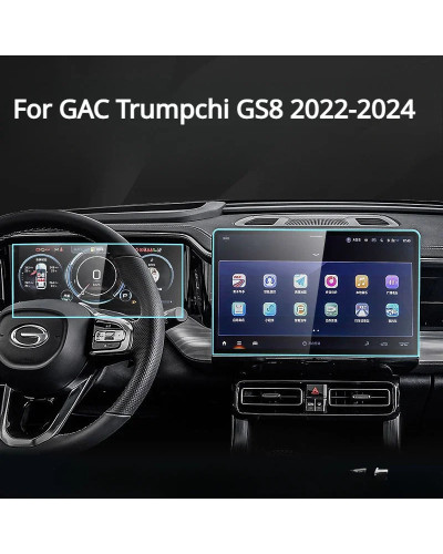 Vidrio templado para GAC Trumpchi GS8 2023, navegación Interior del co