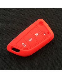 Funda de silicona para llave de coche XKKF20EN, 3 + 1/4 botones, plegable, mando a distancia Xhorse VVDI