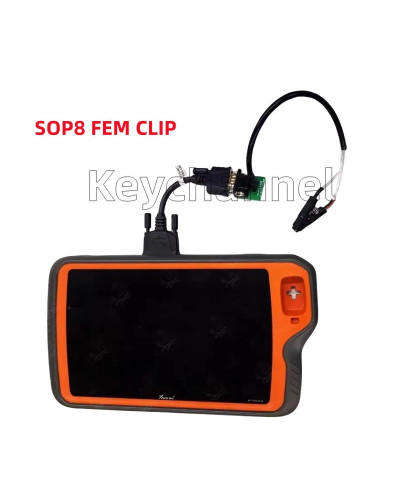 Keychannel FEM BDC adaptador Universal SOP8 Clip para Xhorse Key Tool Plus VDI PROG CGDI ACDP para x1 x3 x5 x6 3 series Programa