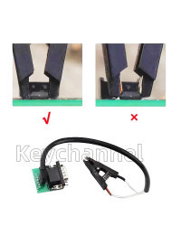 Keychannel FEM BDC adaptador Universal SOP8 Clip para Xhorse Key Tool Plus VDI PROG CGDI ACDP para x1 x3 x5 x6 3 series Programa