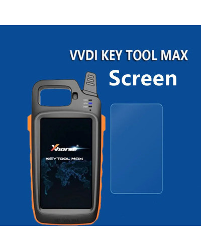 Keychannel-Película protectora de pantalla de plástico suave para Xhorse VVDI, herramienta de llave MAX, programador de llaves, 