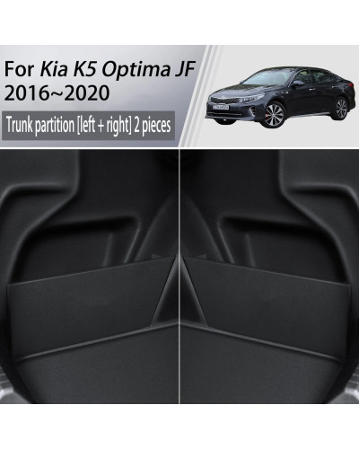 Para Kia K5 Optima JF 2016 ~ 2020 2017 2018 MK4 partición de almacenam