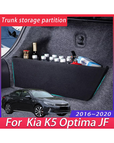 Para Kia K5 Optima JF 2016 ~ 2020 2017 2018 MK4 partición de almacenam