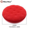 Durable Car Detailing Sponge Wax Applicator Pads Shine 12CM Dia Dots Pressing Hand Polishing for Waxing Paint Ceramic Glas