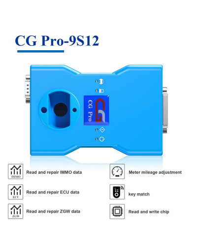 Programador CG Pro 9S12, versión completa con todos los adaptadores, compatible con 35160WT/ 35080/ 35128