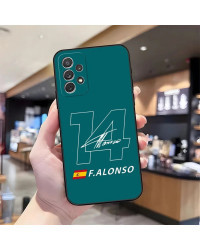 Funda de teléfono para coche deportivo Aston Martins para Samsung Galaxy A54, A13, A52, A53, A73, A32, A51, A23, A22, A12, A34, 