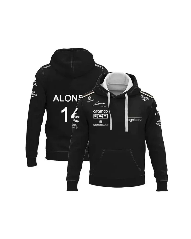 Sudadera con capucha 3D del equipo Aston Martin, Sudadera con capucha de carretera para hombre, mujer y niño, primavera, otoño, 