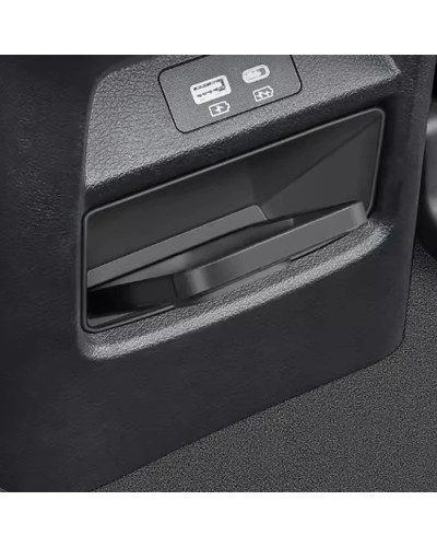 Caja de almacenamiento trasera para coche, contenedor de basura para B