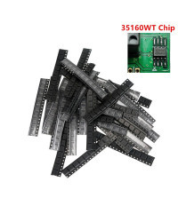 Chip EEPROM para BMW Serie F, velocímetro 160D0WQ 080DOWQ CG Pro 9S12 VVDI XProg, 5 unidades por lote, 35160WT 160DOWT