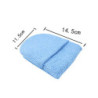 3/6pcs Soft Microfiber Car Waxing Applicator U-shaped Polishing Sponge Finger Wax Foam Washing Pad Auto Detailing Cleaning Tools