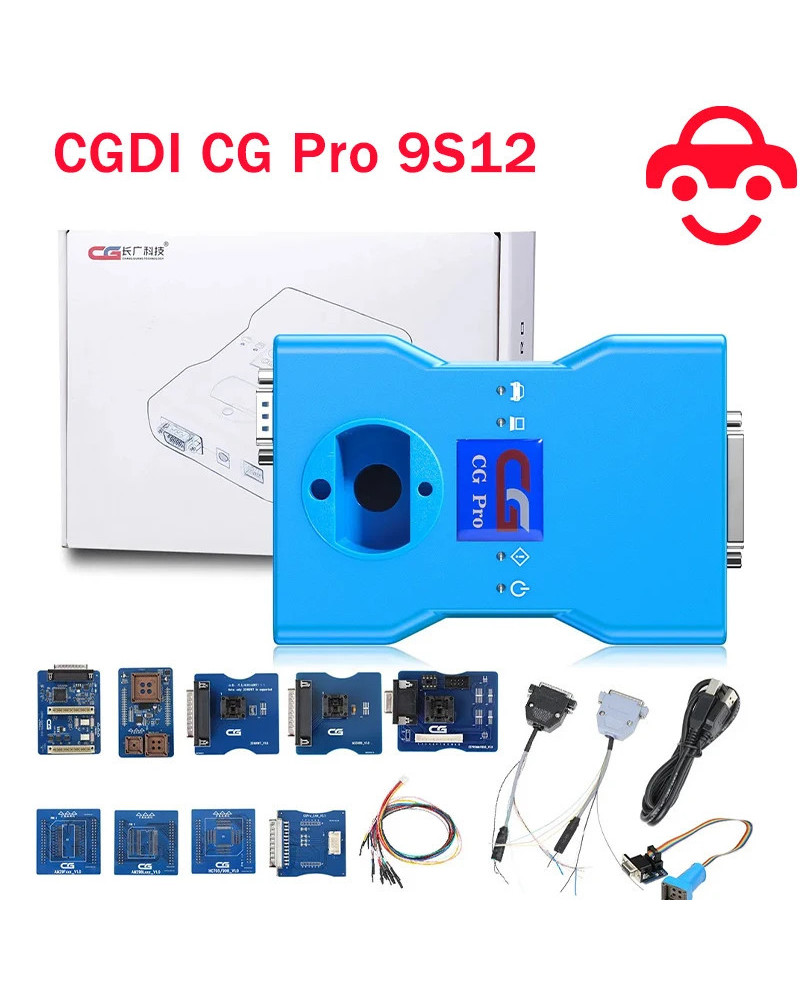 Programador CG Pro 9S12, versión completa con todos los adaptadores, compatible con 35160WT/2024/35080, incluido el nuevo CAS4 D