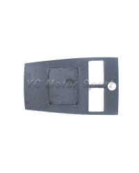 Embellecedor Interior de fibra de carbono seco, Panel envolvente para salpicadero MT, transmisión Manual, compatible con Aston M