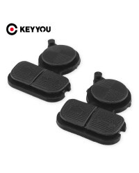 KEYYOU-Reemplazo de 3 botones para coche BMW, mando a distancia, almohadilla de reparación para BMW Serie 3, 5, 7, E38, E39, E36