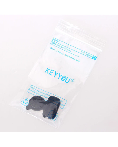 KEYYOU-Reemplazo de 3 botones para coche BMW, mando a distancia, almohadilla de reparación para BMW Serie 3, 5, 7, E38, E39, E36