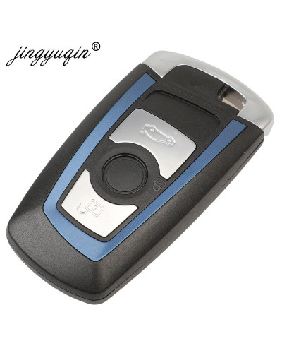 Jinyuqin-carcasa para llave de coche inteligente, funda remota sin llave para BMW CAS4 F FEM 3 5 7 Series E90 E92 E93 X5 F10 F20