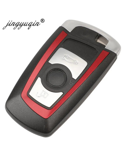 Jinyuqin-carcasa para llave de coche inteligente, funda remota sin llave para BMW CAS4 F FEM 3 5 7 Series E90 E92 E93 X5 F10 F20