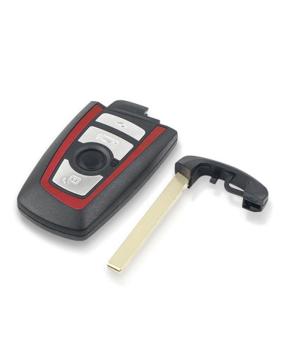 KEYYOU-mando a distancia de 3/4 botones para coche, mando a distancia para BMW Serie 5, 7, F, EM / BDC,CAS4,CAS4 + 2012-2017, YG