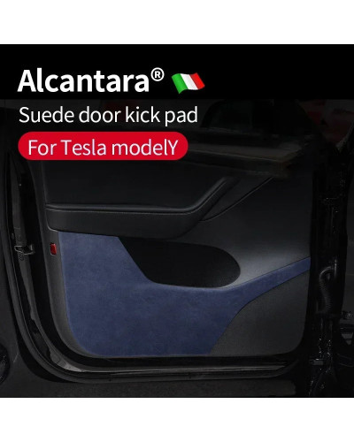 Panel de protección antipatadas para puerta de coche, 4 piezas, para T