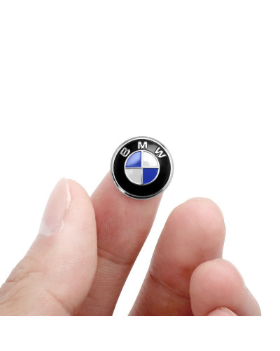 Pegatinas de emblema de llave de coche, accesorios de logotipo de llave de Control automático para BMW E34, E46, E39, E38, E90, 