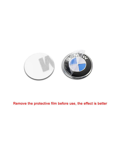 Pegatinas de emblema de llave de coche, accesorios de logotipo de llave de Control automático para BMW E34, E46, E39, E38, E90, 