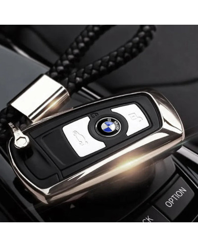 Pegatinas de emblema de llave de coche, accesorios de logotipo de llave de Control automático para BMW E34, E46, E39, E38, E90, 