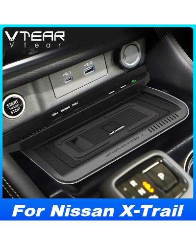 Cargador inalámbrico de coche para Nissan x-trail T33 2023 2022, acces