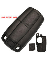 Jingyuqin-carcasa para mando a distancia de coche, repuesto con o sin soporte de batería, para BMW 1, 3, 5, 6, 7, Series E90, E6