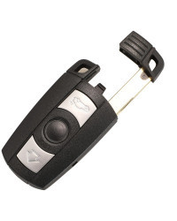 Jingyuqin-carcasa para mando a distancia de coche, repuesto con o sin soporte de batería, para BMW 1, 3, 5, 6, 7, Series E90, E6