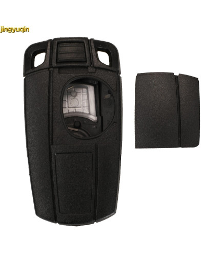 Jingyuqin-carcasa para mando a distancia de coche, repuesto con o sin soporte de batería, para BMW 1, 3, 5, 6, 7, Series E90, E6